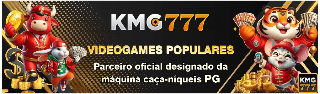 Tela de aplicativo KMG777 apresentando slots e crupiê ao vivo
